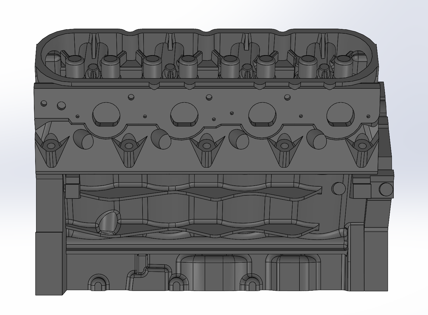 LS3 Engine Block & Heads 3D Model - STEP & STL Files for 3D Printing and Digital Mockup