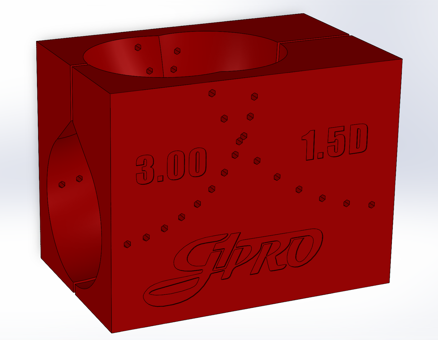 Dual Radius Elbow Cut Fixtures - 3D Printing Files (Individual Sizes & Bulk Pack)
