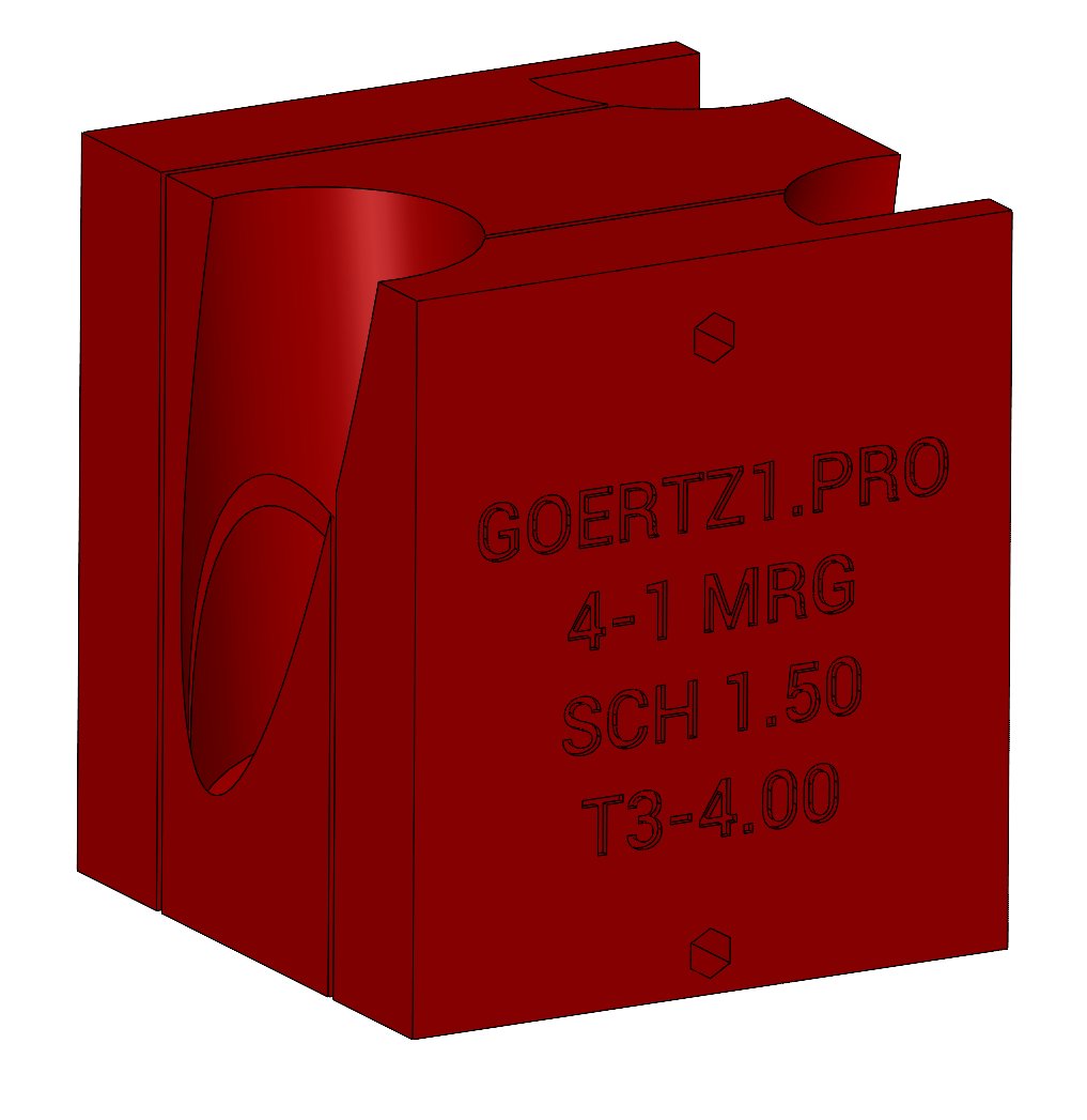 4-1 Merge Collector Jigs & Fixtures - Schedule 1.50 Pipe (3D Printing Files)