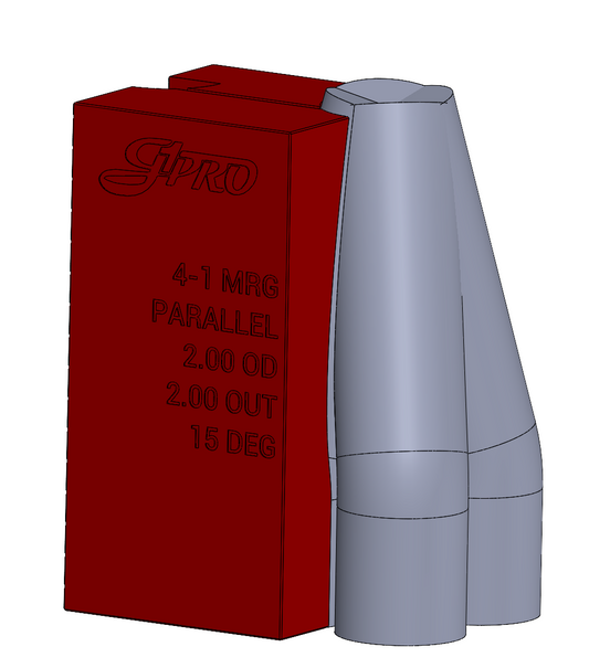 4-1 Tubular Merge Collector Jigs & Fixtures for 16/18 Gauge Materials (3D Printing Files)