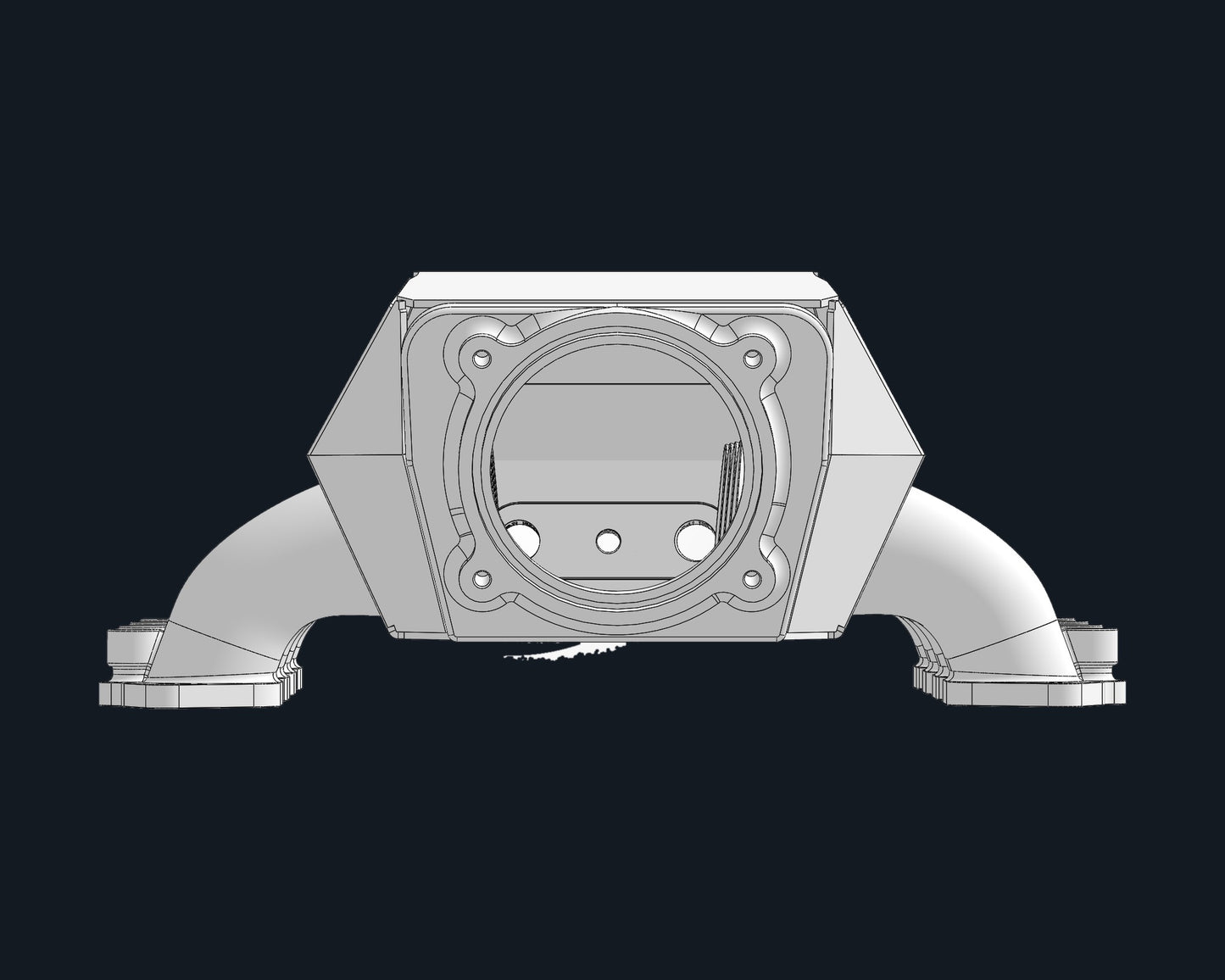 Coyote Sheet Metal Intake Manifold (5.0 / GT350) — Built to Order