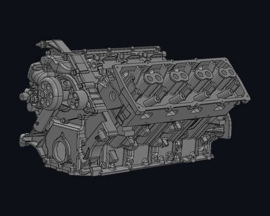 Hemi 392 6.4 Digital Download Step File