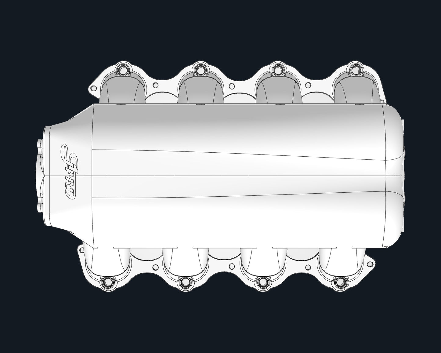 Nissan VK56 Sheet Metal Intake Manifold — Built to Order
