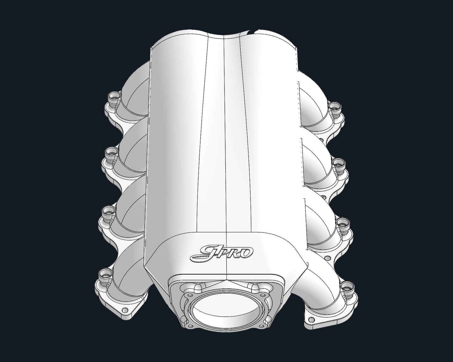 Nissan VK56 Sheet Metal Intake Manifold — Built to Order