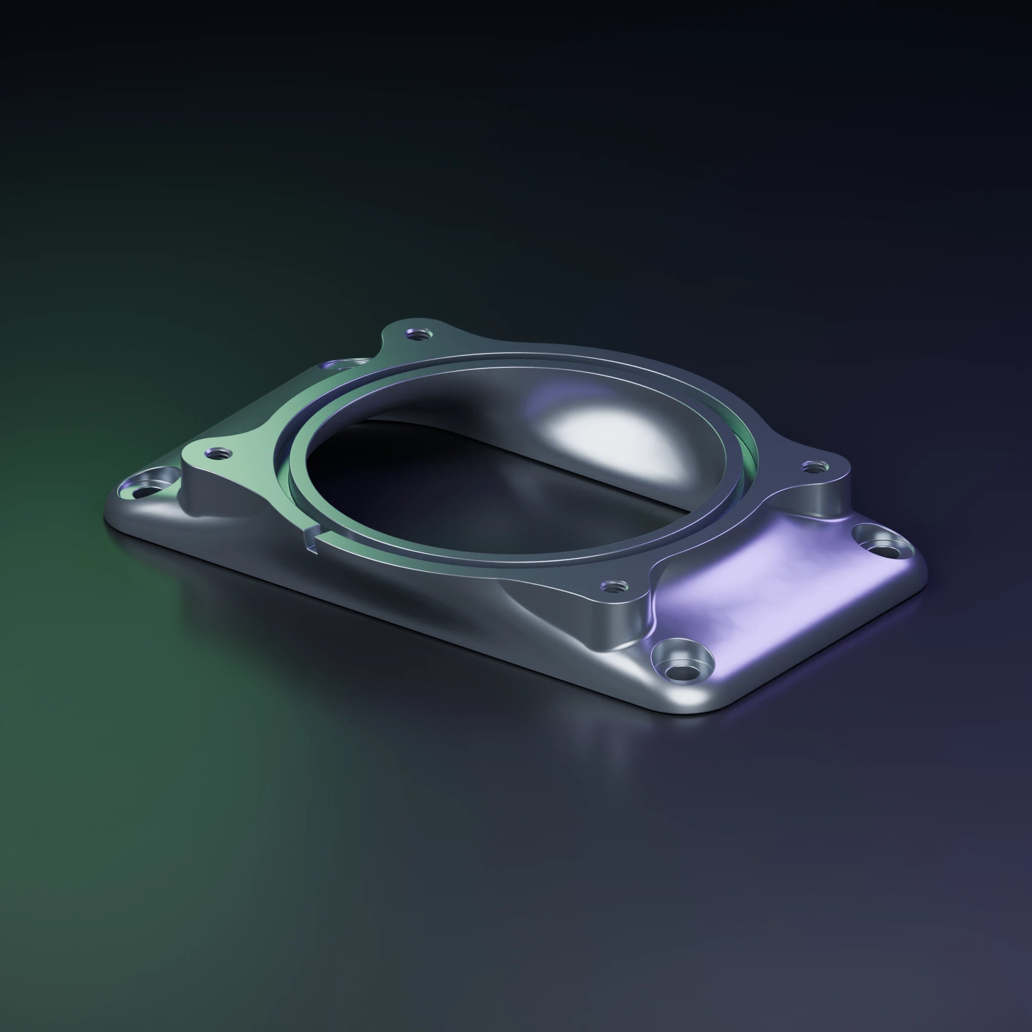 CobraJet to GT350/90mm/80mm Coyote Throttle Body Adapter